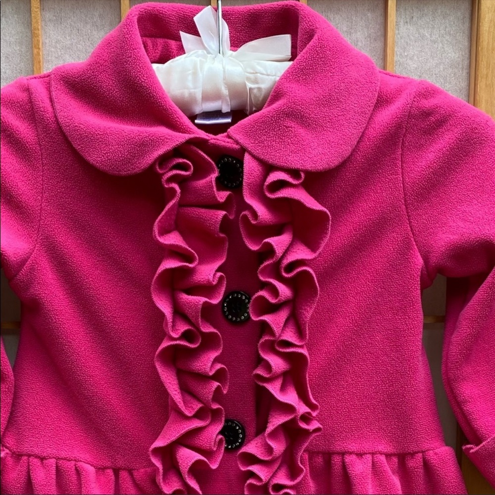 Mack & Co Ruffled Fleece Jacket SZ 3T - Picture 8 of 12